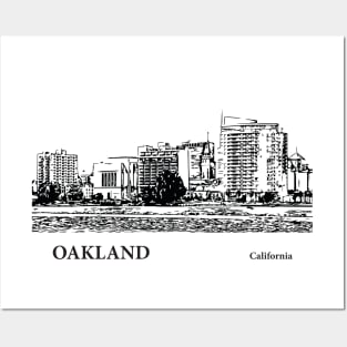 Oakland - California Posters and Art